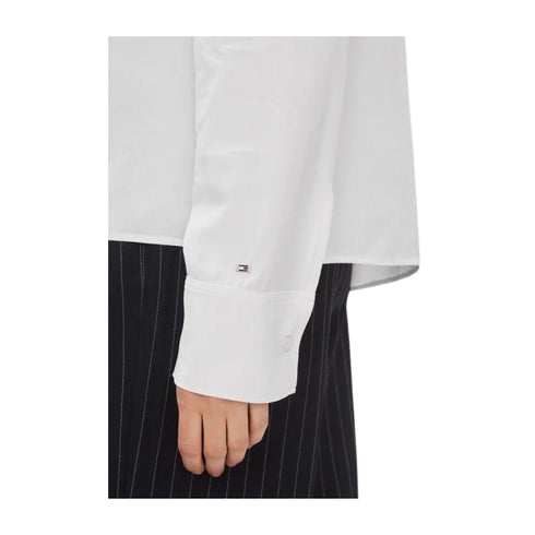 TOMMY HILFIGER Blusa Blusa Donna con spacchi laterali Bianco P24-TOMMY HILFIGERWW0WW40529-YCF-36 - Francavilla Moda